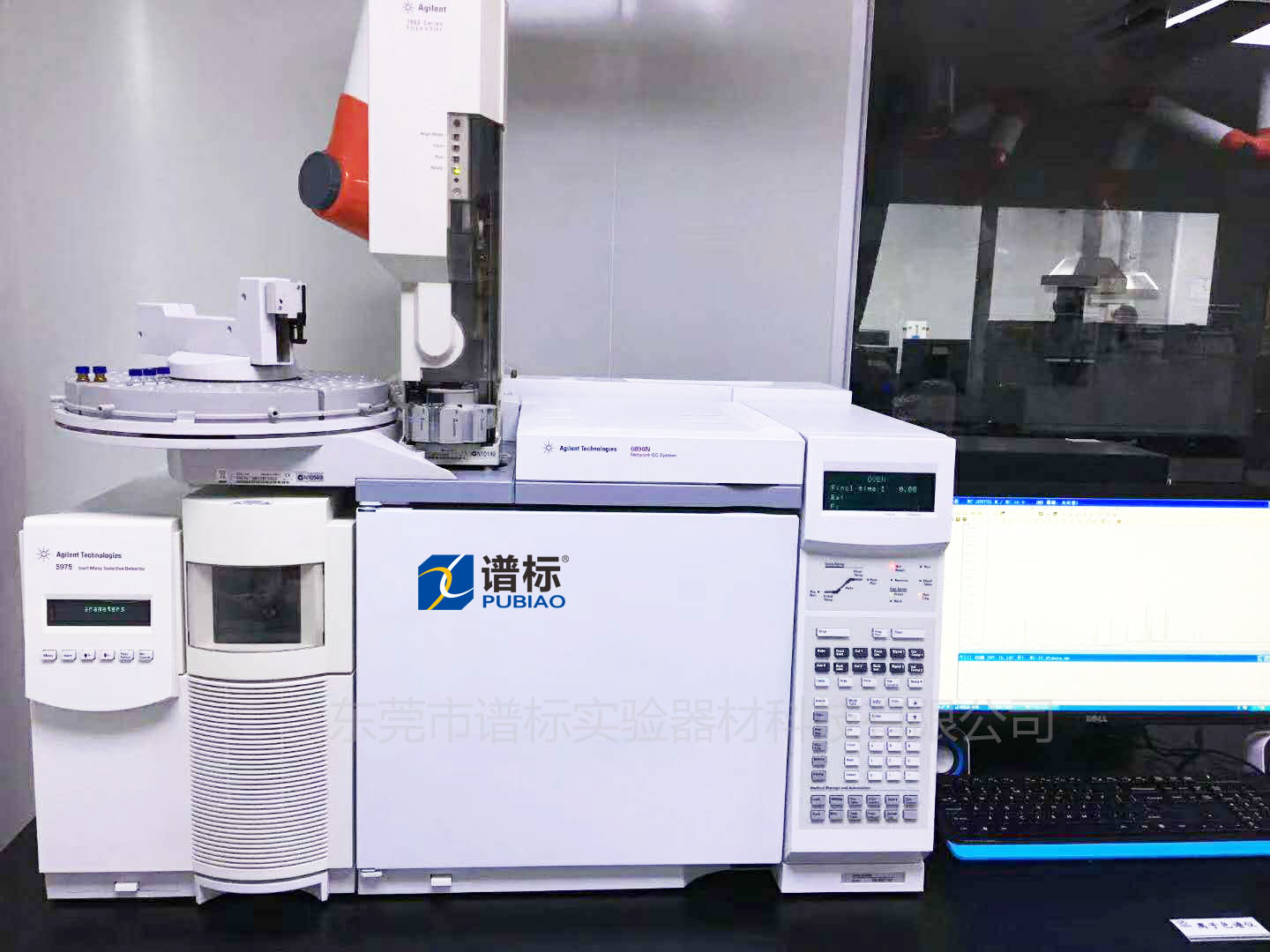7月6日汕頭某檢測公司租賃安捷倫二手GCMS 6890-5975 /時間快、操作便捷