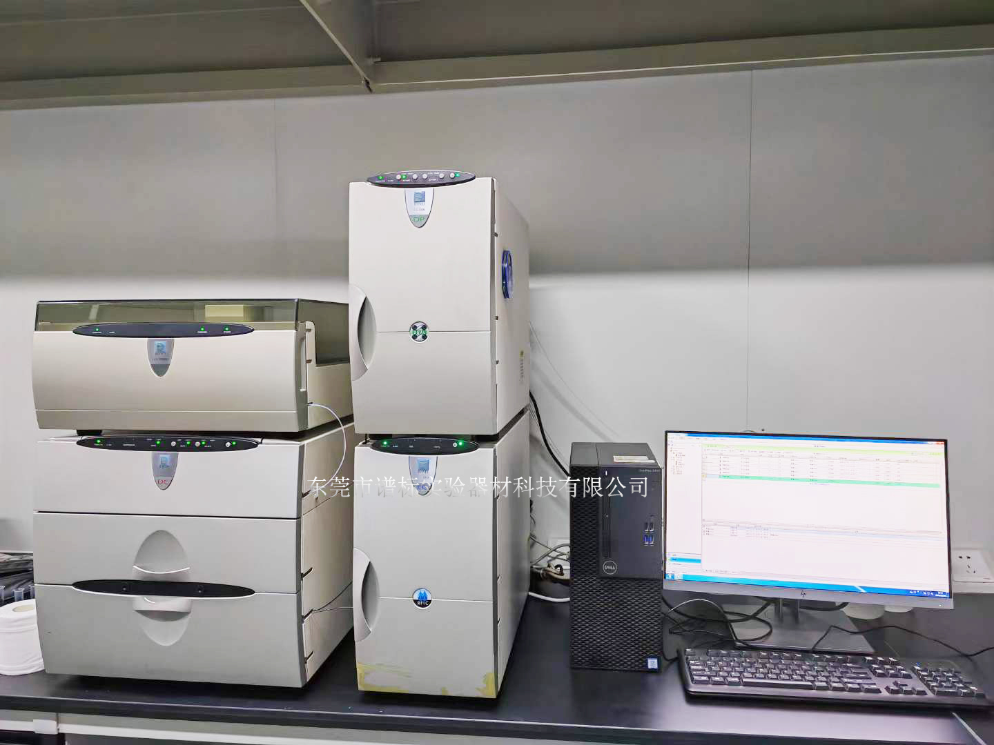 戴安離子色譜儀ICS3000，12月17日在廈門某大型檢測公司調(diào)試成功